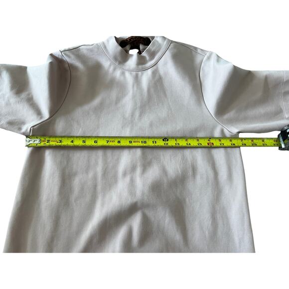 Free People West Hill Mini Dress – Size Medium – Nectar Pink with Leopard Tie - Picture 10 of 11